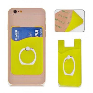 Pocket Pouch Card Holder w/Ring