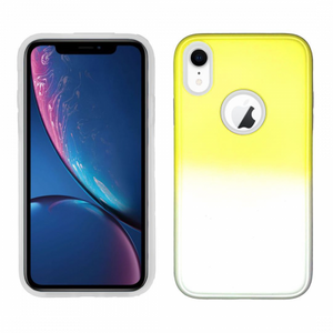 Apple IPhone XR Finesse Ombre Case-Yellow White