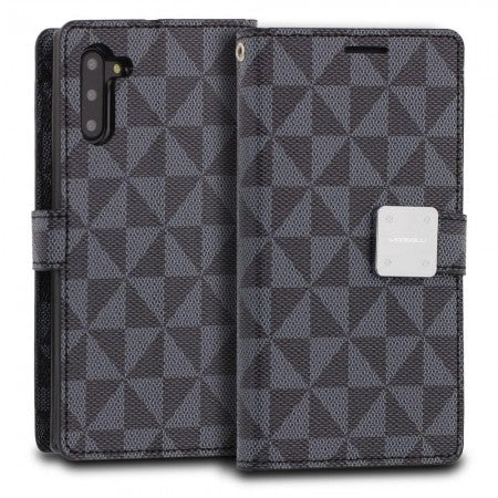 Samsung-Galaxy NOTE 10-ModeBlu Wallet Diary Triangle Series