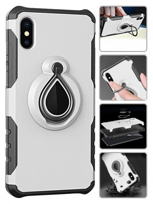 Apple IPhone Xs MAX Magnetic Car Mount Phone Holder Case w/Kickstand
