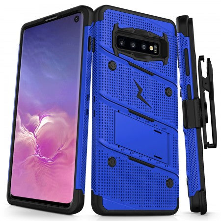 Samsung-Galaxy S10 PLUS-Zizo Bolt Case w/Holster