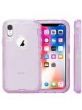 Apple IPhone XR Heavy Duty Full Protection Transparent Case-Solid