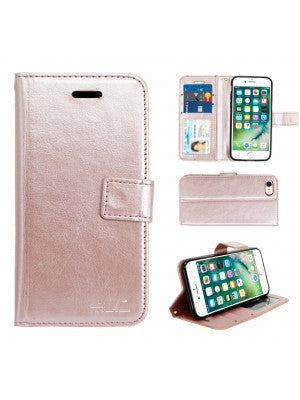 Apple IPhone 8/7/6/ SE(2020)- Leather Wallet w/Card Slots