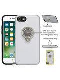 Apple IPhone 8/7/6/ SE(2020)- Magnetic Phone Holder Case w/Ring Kickstand