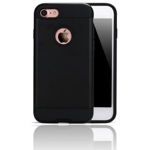 Apple IPhone 8/7/6 PLUS -Slim Brush Metal Case