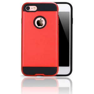 Apple IPhone 8/7/6 PLUS -Slim Brush Metal Case