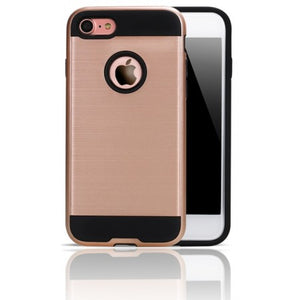 Apple IPhone 8/7/6 PLUS -Slim Brush Metal Case