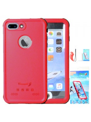 Apple IPhone 8/7 Red Pepper Waterproof Case W/Kickstand