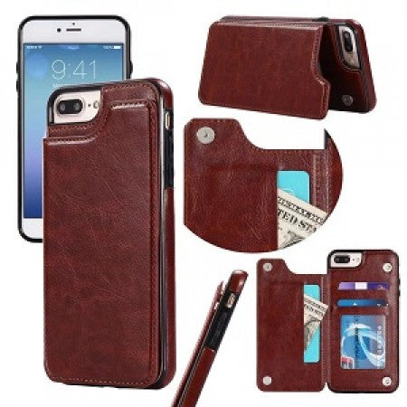 Apple IPhone 8/7/6 PLUS Executive Explorer 3-Slot Credit Card Case