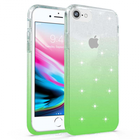 Apple IPhone 8/7/6/ SE(2020)- OMBRE Heavy Duty Glitter Case