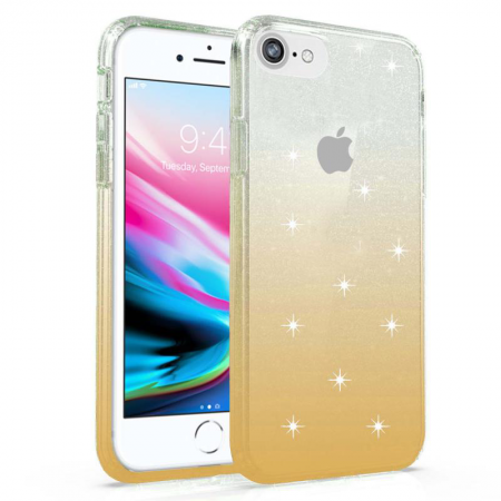 Apple IPhone 8/7/6/ SE(2020)- OMBRE Heavy Duty Glitter Case