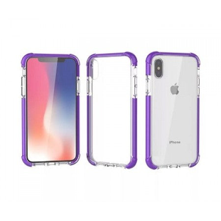 Apple IPhone Xs MAX -Slim Tech Hard Shell Case-Purple
