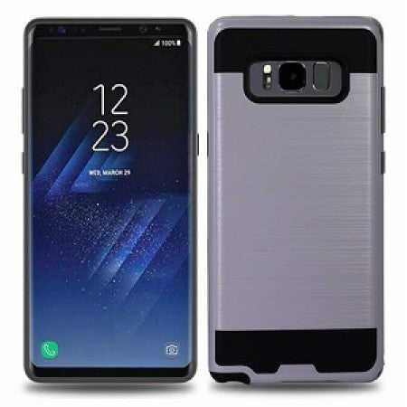 Samsung-Galaxy NOTE 8-Slim Brush Metal Case