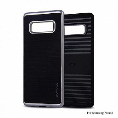 Samsung-Galaxy NOTE 8-TPU Brush Metal Case