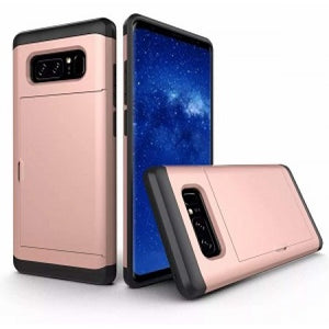 Samsung-Galaxy NOTE 8-Credit Card Case-Rose Gold