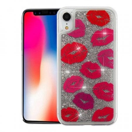 Apple IPhone XR -CX Sentry Liquid Glitter & Stars-Designs