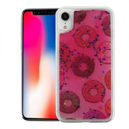 Apple IPhone XR -CX Sentry Liquid Glitter & Stars-Designs