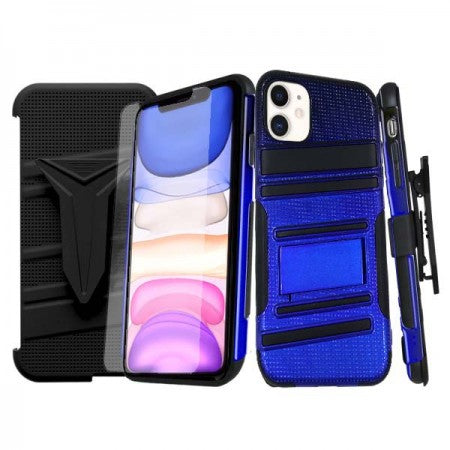 Apple IPhone 11 -Titan Case w/Tempered Glass & Holster