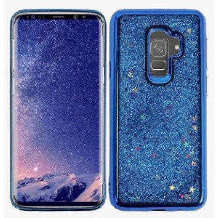 Samsung-Galaxy S9 PLUS-Liquid Glitter Chrome Case