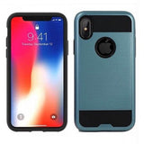 Apple IPhone X/Xs Slim Brush Metal Case