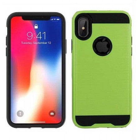 Apple IPhone X/Xs Slim Brush Metal Case