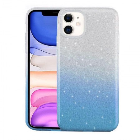 Apple IPhone 11 -Glitter Case 2 Tone