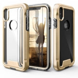 Apple IPhone X/Xs Ion Hybrid Clear Case w/Tempered Glass