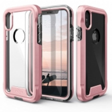 Apple IPhone X/Xs Ion Hybrid Clear Case w/Tempered Glass