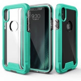 Apple IPhone X/Xs Ion Hybrid Clear Case w/Tempered Glass