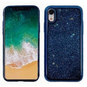 Apple IPhone XR Liquid Glitter & Stars Case