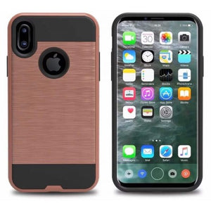 Apple IPhone Xs MAX Slim Brush Metal Case