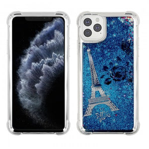 Apple IPhone 11 PRO -Liquid Glitter & Stars Case