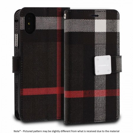 Apple IPhone X/Xs -ModeBlu Pattern Series Wallet Case