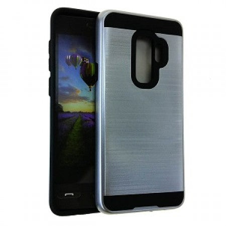 Samsung-Galaxy S9 PLUS-Slim Brush Metal Case