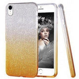 Apple IPhone XR Glitter 2 Tone Case