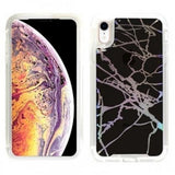 Apple IPhone XR Heavy Duty Marbleized Protective Case