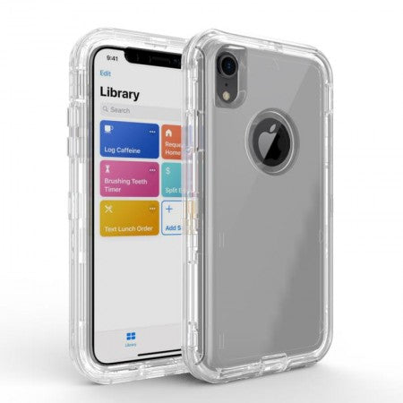 Apple IPhone Xs MAX Heavy Duty Case-Clear