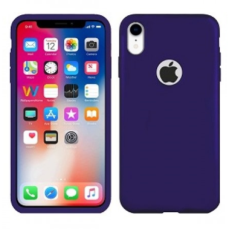 Apple IPhone XR Micro Fiber Case-Purple Electra