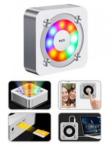 Bass Portable Wireless Mini Stereo Bluetooth Speaker w/Colorful Lights
