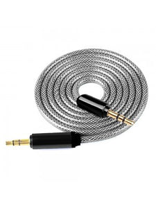 Fishnet Design Stereo AUX Audio Cable-3 FT