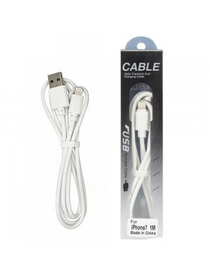 Heavy Duty Cable For IPhones-3 FT-White