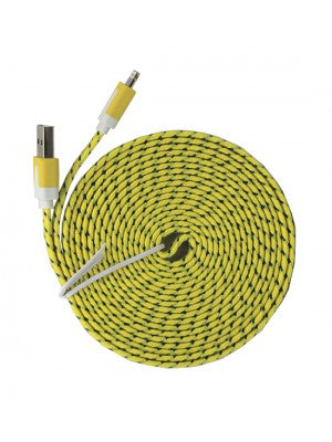Extra-Long Nylon Braided Cable For IPhones-9 FT