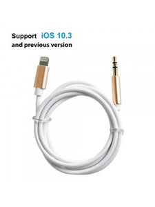 Lightning to 3.5mm Male Auxiliary Cord For IPhones