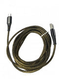 Bling Bling Nylon Braided Micro USB Cable-For Android Devices-9FT