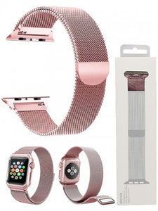 Apple Watch Band-Stainless Steel w/Magnetic Closure-For Series 4/3/2/1  42-44mm