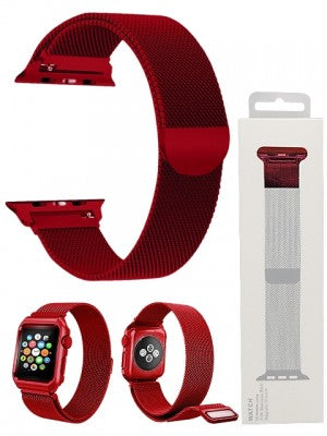 Apple Watch Band-Stainless Steel w/Magnetic Closure-For Series 4/3/2/1  42-44mm