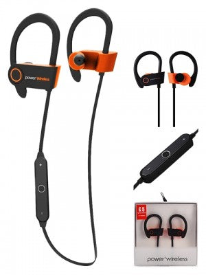 Universal Sports Bluetooth Wireless In-Ear Headphones w/Mic and Sounds Remote