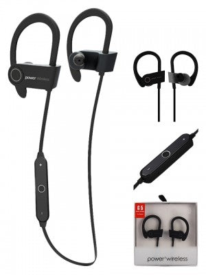 Universal Sports Bluetooth Wireless In-Ear Headphones w/Mic and Sounds Remote