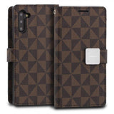Samsung-Galaxy NOTE 10 PLUS/PRO-ModeBlu Wallet Diary Triangle Series