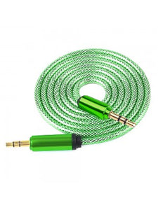 Fishnet Design Stereo AUX Audio Cable-3 FT